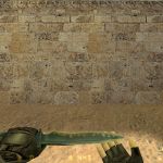 Как сделать в cs 1.6, чтобы нож был в левой руке, а оружие в правой?