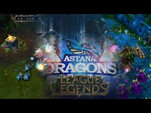 Astana Dragons и League Of legends -27-11-2013 - WES Cyber News