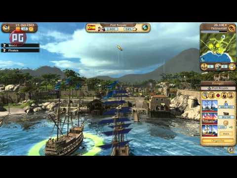 Port Royale 3: Pirates & Merchants. Видеообзор
