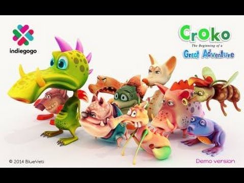 Croko - Крокодильчик Кроко  на Андроид  ( Review)