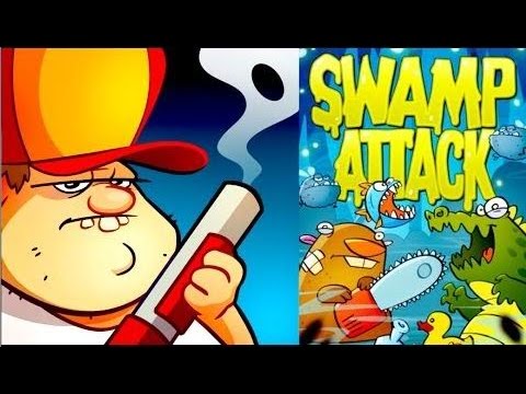 Swamp Attack - Лучший таймкиллер на Android ( Review)