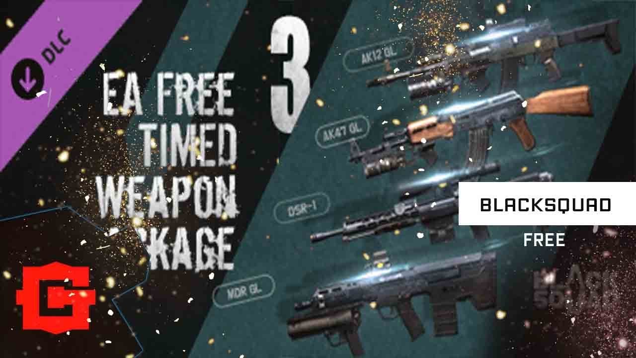 Blacksquad - EA FREE TIMED WEAPON PACKAGE 3 (AK12 and AK47)