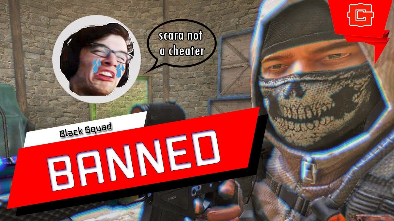 scara CHEATER, Flexinja cry this is Black Squad