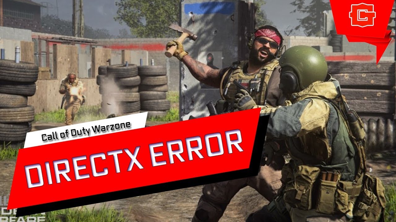 Неустранимая ошибка directx Call of Duty Warzone